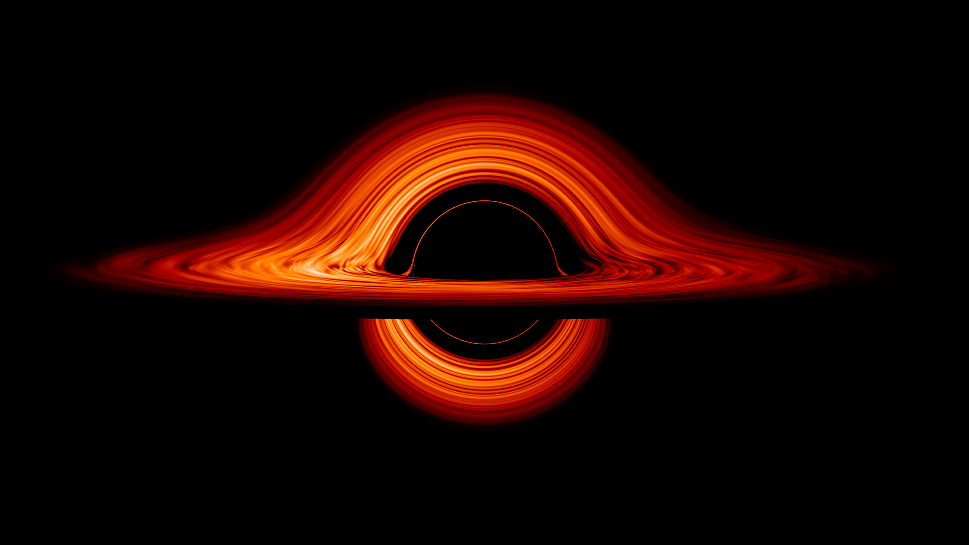 Time dilation near black hole